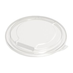 Hot Deli Deluxe Recyclable Container LIDS Clear For 650cc & 1000cc (per 464)