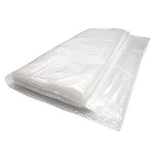 LDPE EQ200 Clear Poly Bags 125 x 400mm (5x16") Per 3000