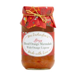 Mrs Darlingtons Boozy Blood Orange Marmalade with Orange Liqueur 6x340g