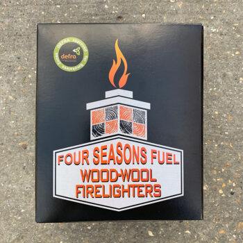 Natural Wood Wool Firelighters Box 50