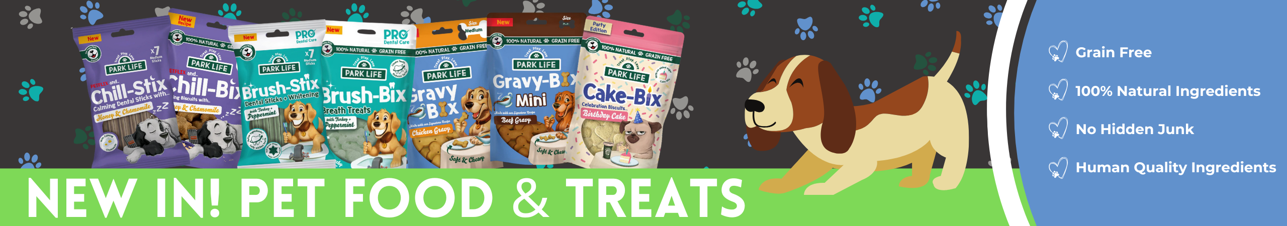 Park Life Pet Treats at PFM Plus