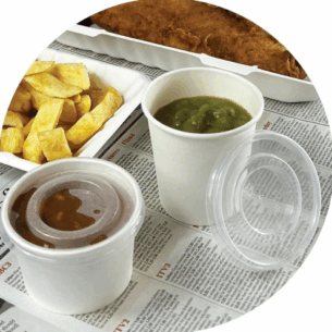 Hot Use Portion Pots (select size)