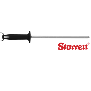 Sharpening Steel Starrett Black Handle (select size)