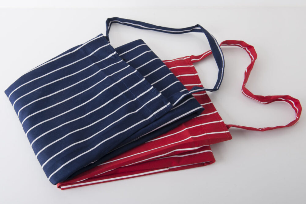 Butchers Poly Cotton Stripe Apron (select colour)