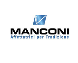 Manconi logo with Italian tagline “Affettatrici per Tradizione” – representing a trusted manufacturer of professional slicing equipment