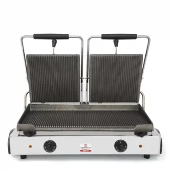 Sammic GRD-10 Contact Grill Ribbed / Ribbed Plates