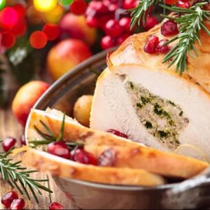 Shropshire Spice Cranberry, Orange and Roasted Chestnut Stuffing Mix 5kg