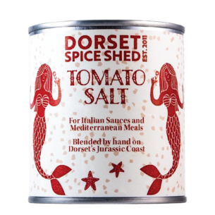 Dorset Spice Shed Tomato & Basil Salt 6x160g