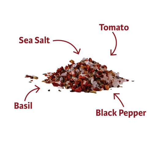 Dorset Spice Shed Tomato & Basil Salt 6x160g - Image 2